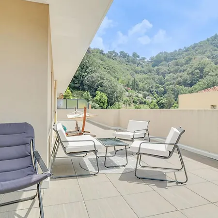 Spacieux Rooftop Parking, Terrasse Ensoleillee Appartement